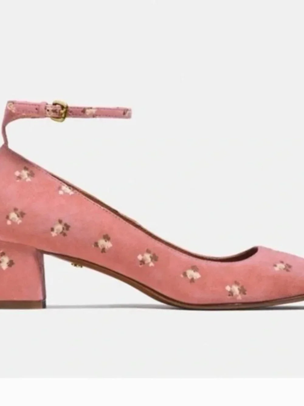 Coach Seude Pump With Prairie Print - Picture 10 of 10